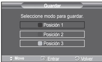 SAMSUNG PS50A416C1D - Memorización de la posición - 4
