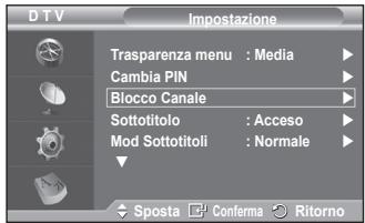 SAMSUNG PS50A416C1D - Cambia PIN / Blocco Canale - 3