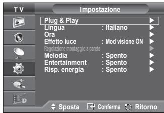 SAMSUNG PS50A416C1D - Lingua / Effetto luce / Melodia / Entertainment / Risp. energia - 1