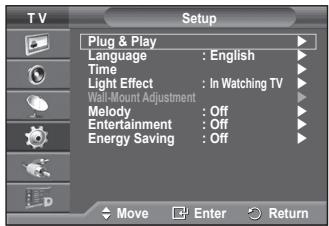 SAMSUNG PS50A416C1D - Easy Setting - 1