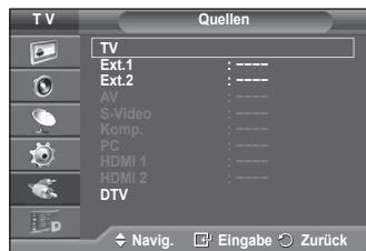 SAMSUNG PS50A416C1D - Anzeigen externer Signalquellen - 2