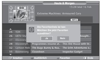 SAMSUNG PS50A416C1D - Alle Kanäle und bevorzugte Kanäle - 3