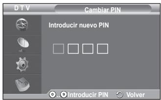 SAMSUNG PS50A416C1D - Bloqueo paterno / Cambiar PIN - 6