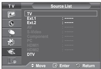 SAMSUNG PS50A416C1D - Gledanje zunanjega signalnega vira - 2