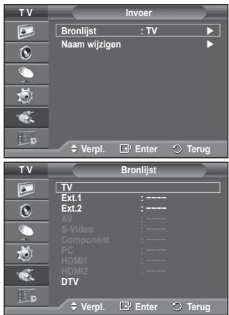 SAMSUNG PS50A416C1D - Externale signaalbronnen bekijken - 1