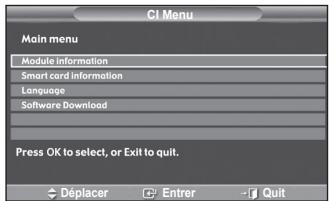 SAMSUNG PS50A416C1D - Informations de signal - 2