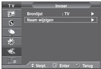 SAMSUNG PS50A416C1D - U kunt de externe bron een naam gehen. - 1