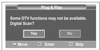 SAMSUNG PS50A416C1D - Plug & Play Feature - 6