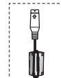 SAMSUNG PS50A416C1D - Ferritkern (Netzkabel, S-Video) - 2
