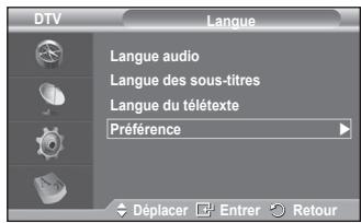 SAMSUNG PS50A416C1D - Préférence - 1