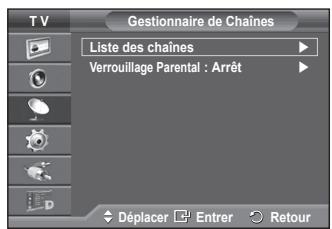 SAMSUNG PS50A416C1D - Ajout/verrouillage de canaux - 2