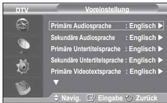 SAMSUNG PS50A416C1D - Voreinstellung - 3