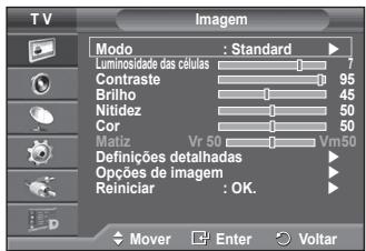SAMSUNG PS50A416C1D - Personalizar as definições de imagem - 1