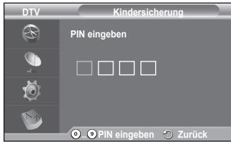 SAMSUNG PS50A416C1D - Kindersicherung PINändern - 4