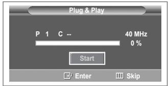 SAMSUNG PS50A416C1D - Plug & Play Feature - 7