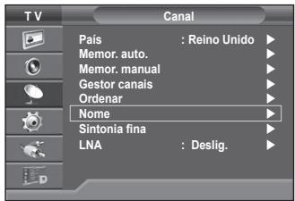 SAMSUNG PS50A416C1D - Atribuir nomes a canais - 1