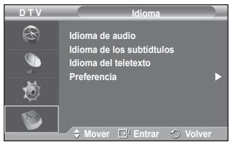 SAMSUNG PS50A416C1D - Previsualización del sistema de menús del DTV - 6