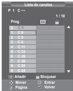 SAMSUNG PS50A416C1D - Adicción ybloqueo de canales - 3