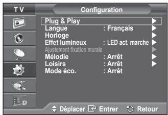 SAMSUNG PS50A416C1D - Langue / effet lumineux / mélodie / loisirs / mode éco. - 1