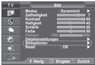 SAMSUNG PS50A416C1D - Bildgroße und Bildposition mit der Zoom-Funktion ändern - 1