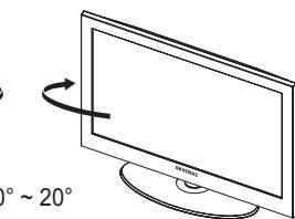 SAMSUNG PS50A416C1D - Uso del piedistallo - 3