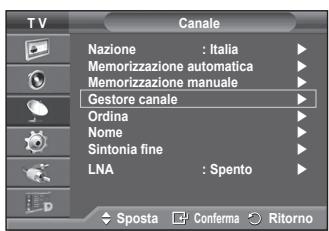 SAMSUNG PS50A416C1D - Aggiunta / Blocco di canali - 1