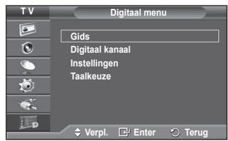 SAMSUNG PS50A416C1D - Het DTV-menusystem bekijken - 3