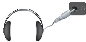 SAMSUNG PS50A416C1D - Conexión de los auriculares (se venden por分开) - 1