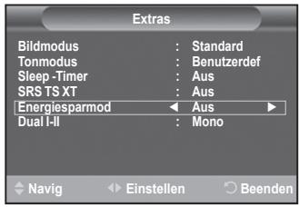 SAMSUNG PS50A416C1D - Energiesparmod.: Aus/Gering/Mittel/Hoch - 1