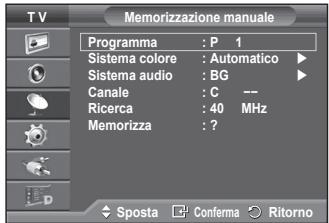 SAMSUNG PS50A416C1D - Memorizzazione automatica dei canali - 5