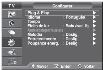 SAMSUNG PS50A416C1D - Idioma / Efeito de luz / Melodia / Entretenimento / Poupança energia. - 1