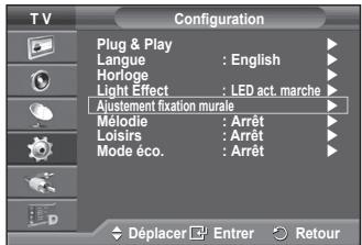 SAMSUNG PS50A416C1D - Mémorisation de la position - 1
