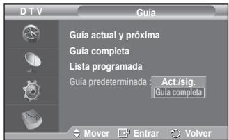 SAMSUNG PS50A416C1D - Guia predeterminada - 5