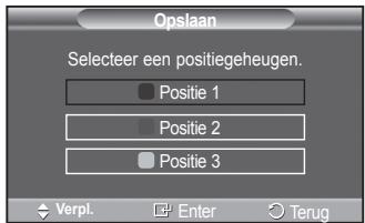 SAMSUNG PS50A416C1D - De positie opslaan - 4