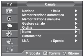 SAMSUNG PS50A416C1D - Denominazione dei canali - 1