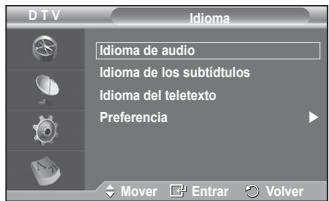 SAMSUNG PS50A416C1D - Idioma de audio/Idioma de los subtitulos/Idioma del teletexto - 1