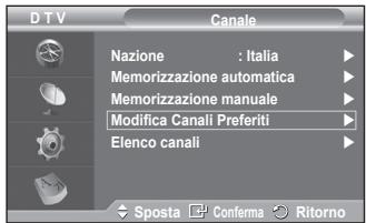 SAMSUNG PS50A416C1D - Modifica Canali Preferiti - 1