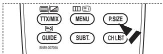 SAMSUNG PS50A416C1D - Positioning and Sizing the screen using Zoom - 4