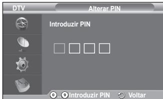 SAMSUNG PS50A416C1D - Bloqueio paracriancas/Alterar PIN - 5