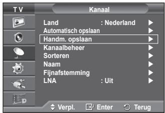 SAMSUNG PS50A416C1D - Kanalen handmatig opslaan - 1