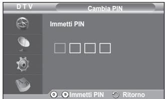 SAMSUNG PS50A416C1D - Cambia PIN / Blocco Canale - 5