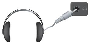 SAMSUNG PS50A416C1D - Prikljucitev slusalk (naprodaj posebej) - 1
