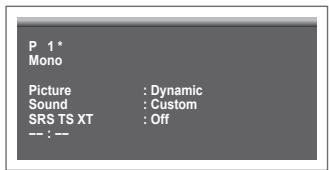 SAMSUNG PS50A550 - Fine Tuning Channel Reception - 3