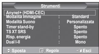 SAMSUNG PS50A550 - Uso del tasting TOOLS - 1