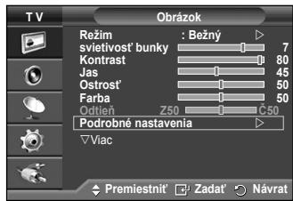 SAMSUNG PS50A550 - Prisposobovanie priestoru farieb - 1