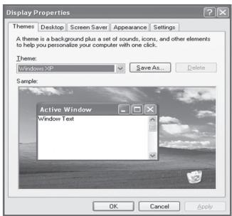 SAMSUNG PS50A550 - Nastavitev programske opreme na računalnik (Windows XP) - 1