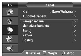 SAMSUNG PS50A550 - Tryb kanalów - 1