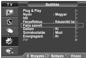 SAMSUNG PS50A550 - Belépés a menübe - 1