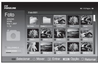 SAMSUNG PS50A550 - Visualização de uma Apresentação de Diapos它们 - 2