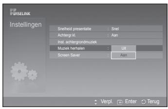 SAMSUNG PS50A550 - Muziek herhalen: - 1